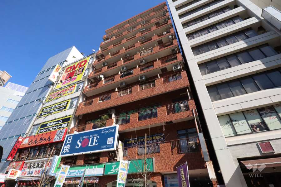 クレール五反田の外観(南東側から)