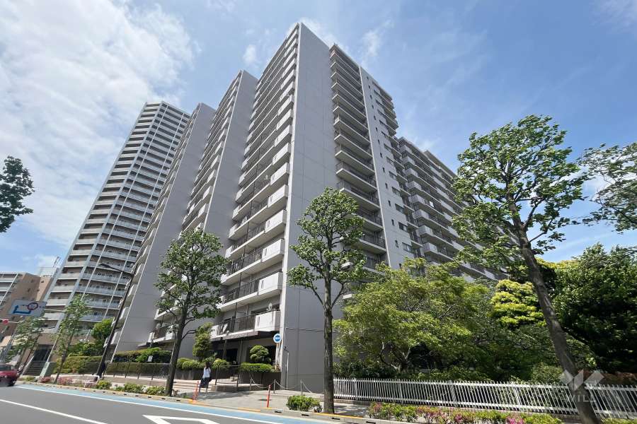 コア・スターレ西大井の外観（南東側から）