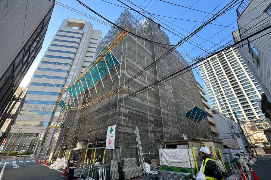 シティハイツ大井町の外観（北東側から）