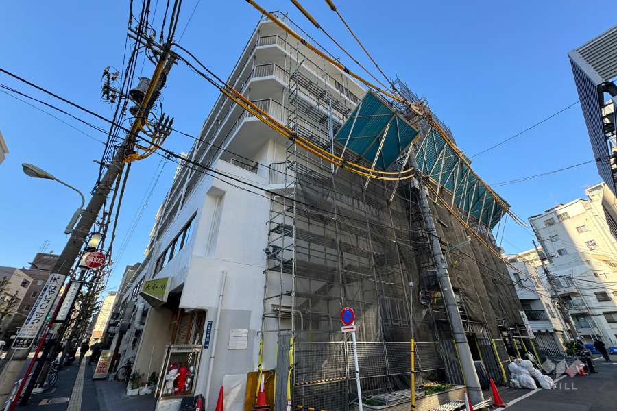 シティハイツ大井町の外観（南東側から）