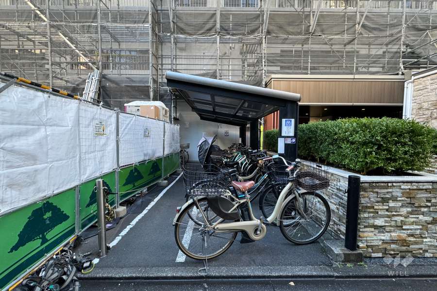 駐輪場（屋根付き）