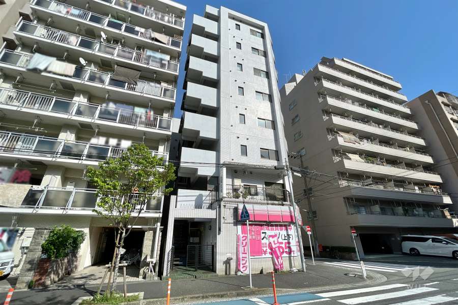 スカイコート大森の外観（北西側から）　