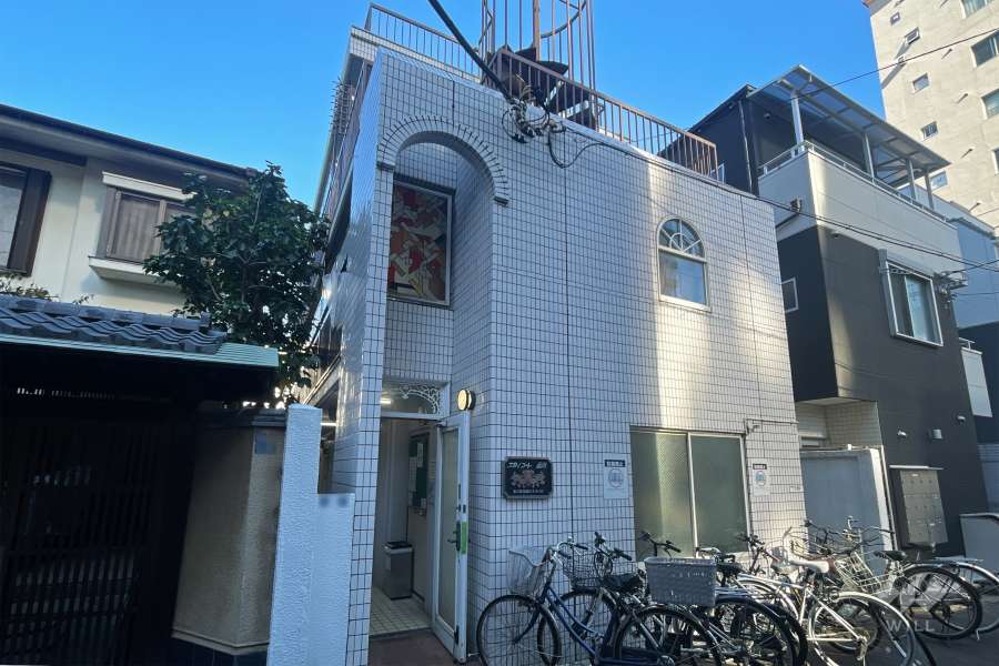 スカイコート品川の外観（南西側から）