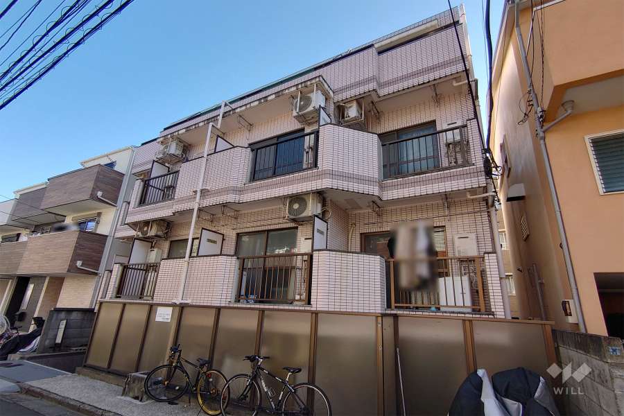 スカイコート品川第５の外観（南西側から）