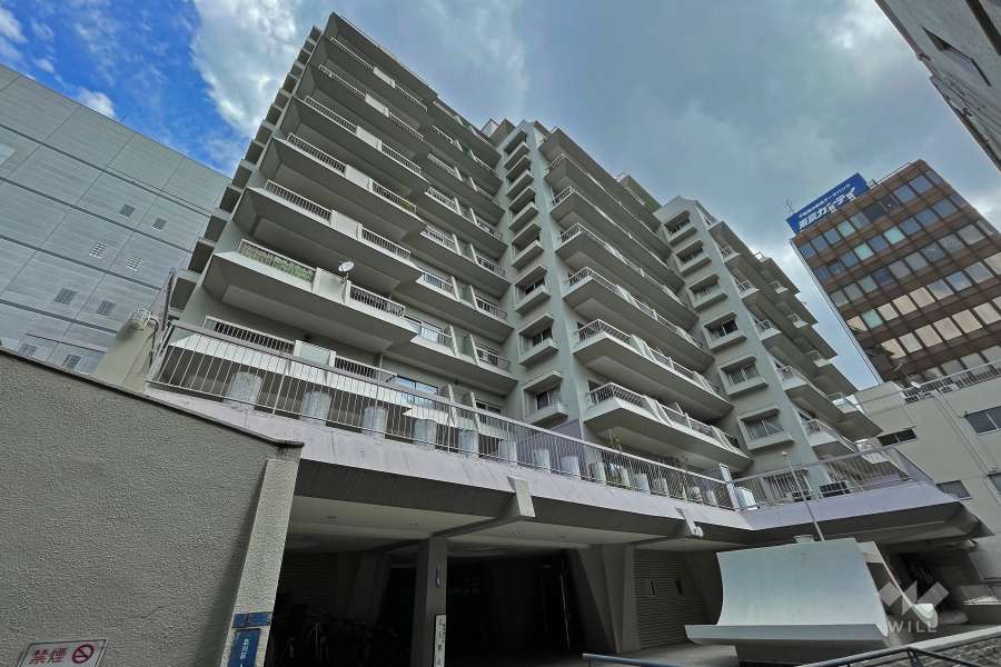 ストークマンション目黒の外観（南西側から）