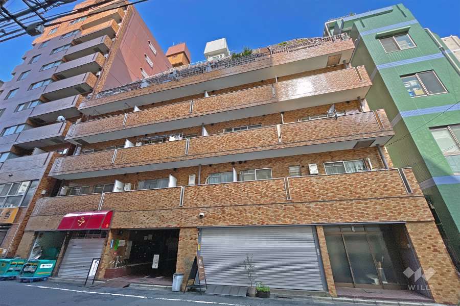 セブンスターマンション第5五反田の外観（北東側から）