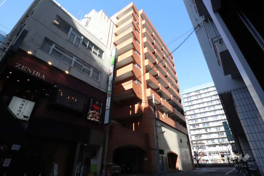ハイラーク五反田の外観(南東側から)