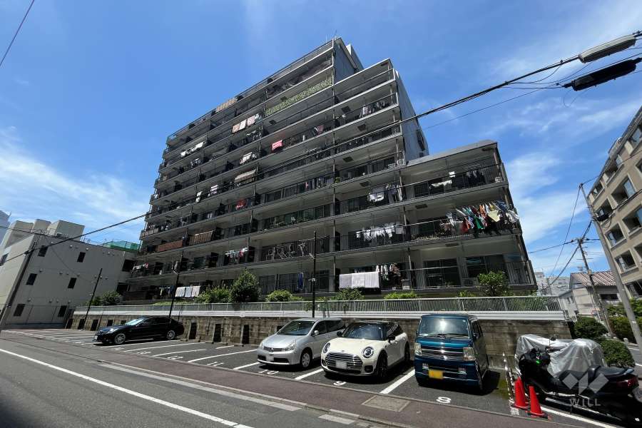 フジタ東品川マンションの外観（北東側から）