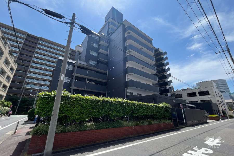 フジタ東品川マンションの外観（北西側から）