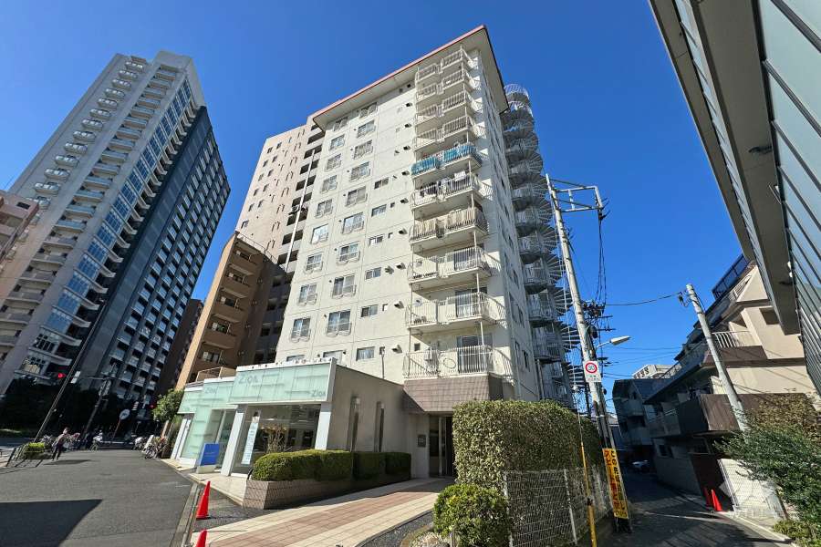 マンション仙台坂カトレアの外観（北東側から）