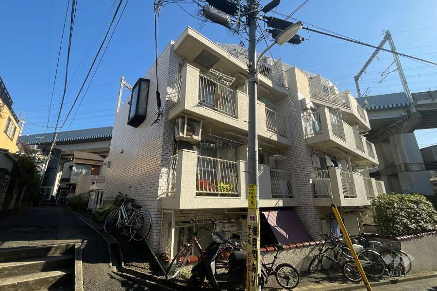 メゾンドリュビの外観（西側から）