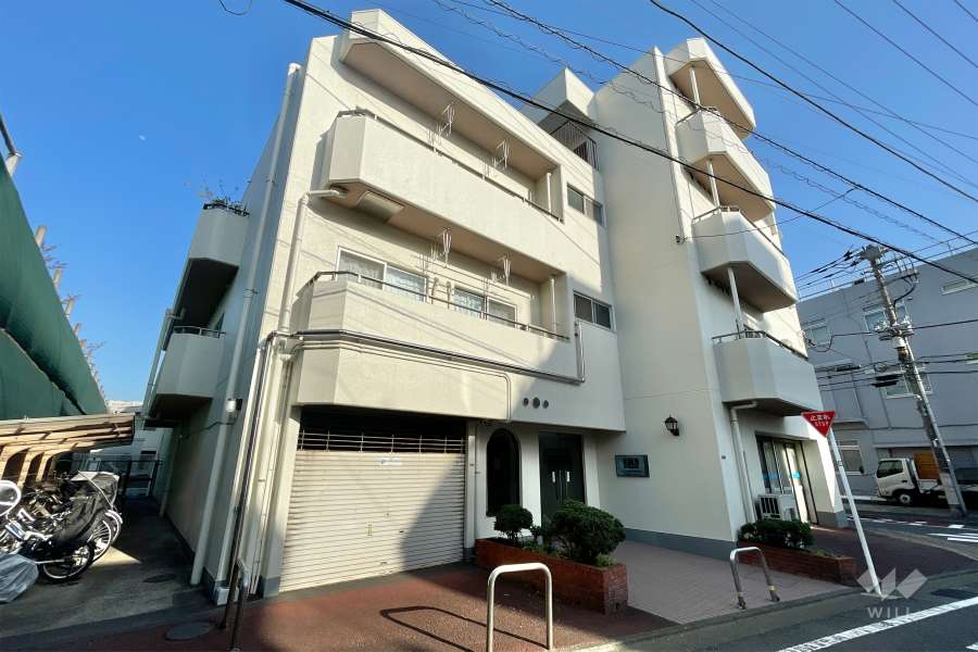 ライオンズマンション東大井の外観（北西側から）