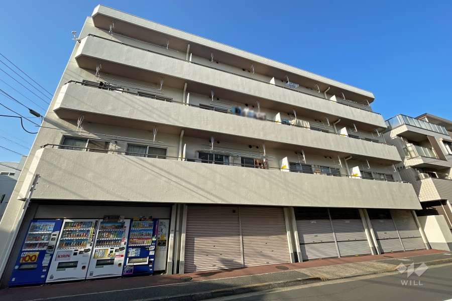 ライオンズマンション東大井の外観（南西側から）