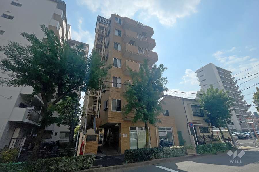 ライオンズマンション北品川第２の外観（北側から）