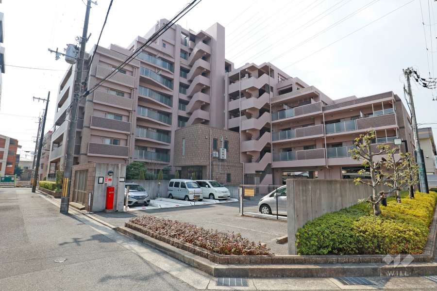 コージースクエア武庫之荘の外観（北東側から）