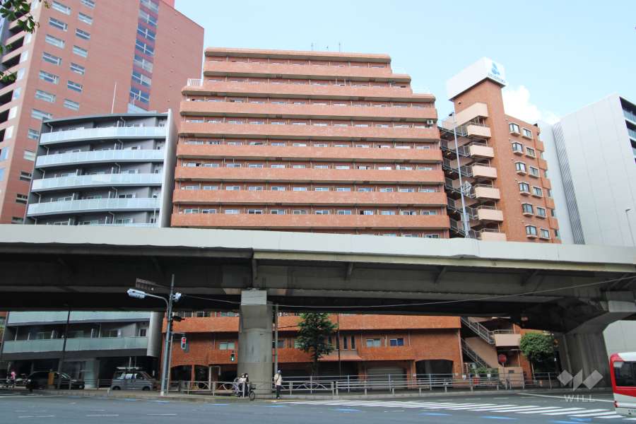 五反田ダイヤモンドマンションの外観（東側から）