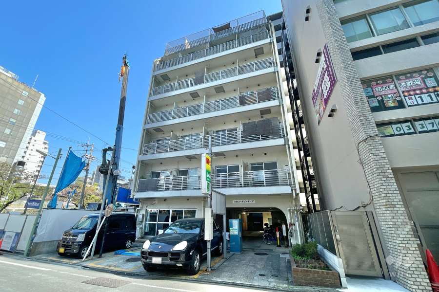 大森コーポビアネーズの外観（南側から）