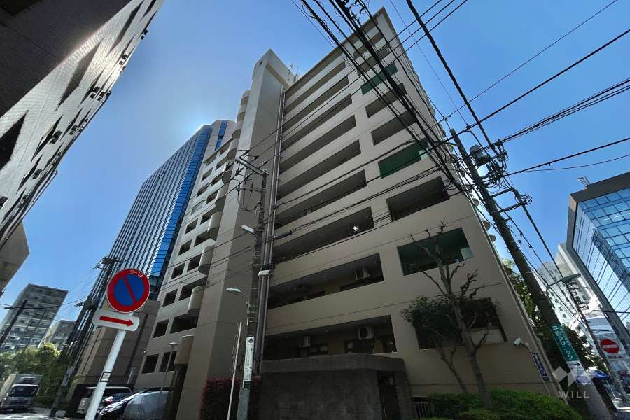 大森ハイムの外観（北西側から）