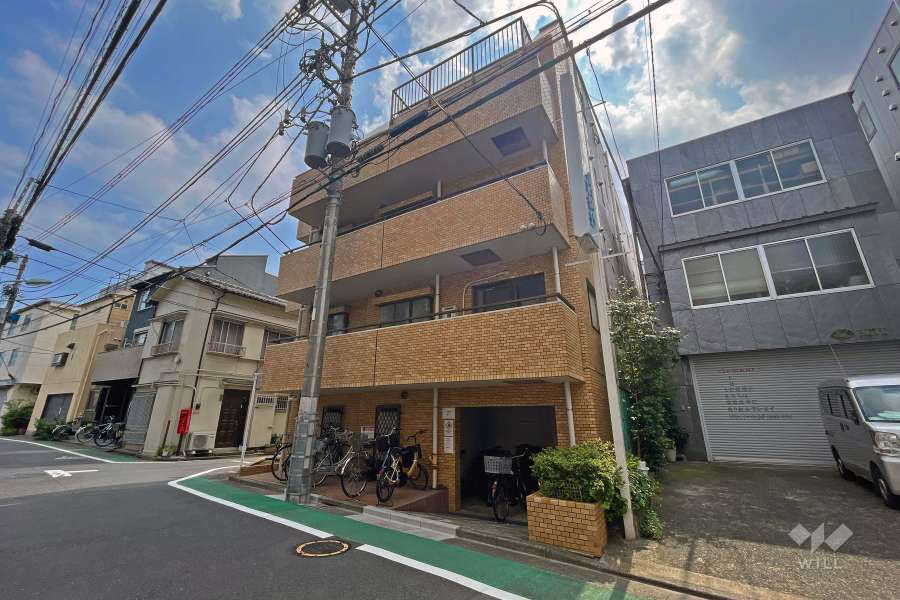 日神パレスゼームス坂の外観（北西側から）