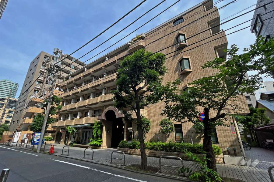 レジダンスイン目黒の外観（北西側から）