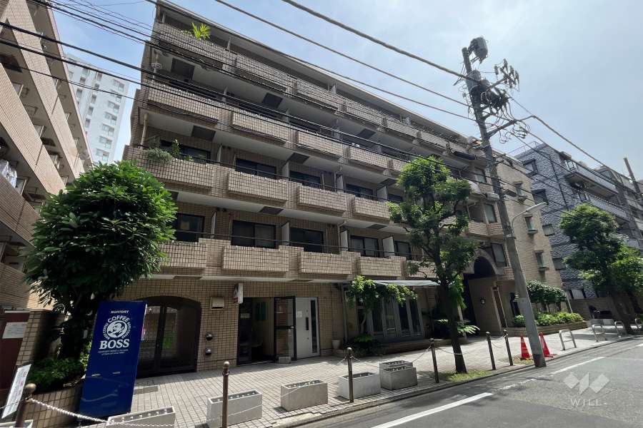 レジダンスイン目黒の外観（北東側から）