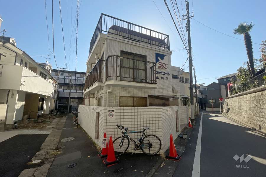 スカイコート品川第3の外観（北西側から）