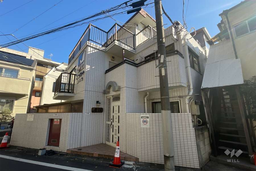 スカイコート品川第3の外観（南西側から)