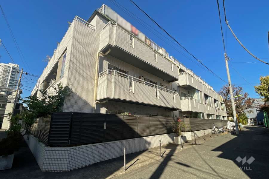 グリーンキャピタル中延の外観（南東側から）