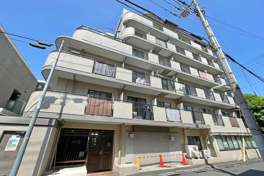 セザール戸越の外観（南東側から）