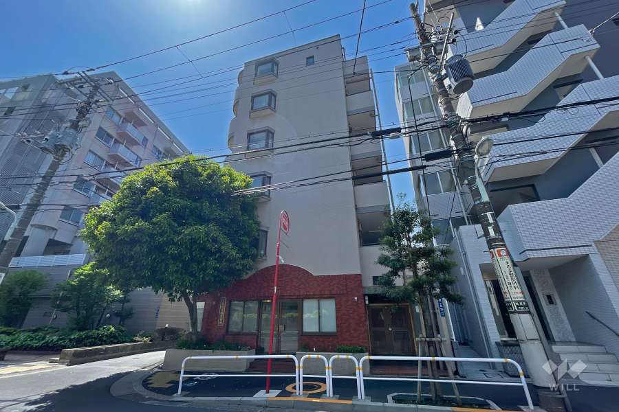 セザール戸越の外観（北側から）