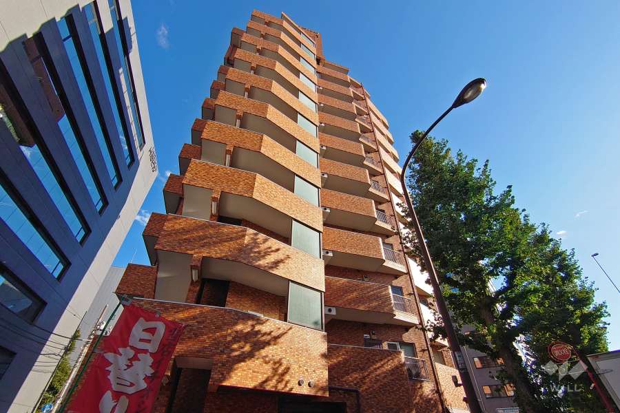 セブンスターマンション第7五反田の外観（北西側から）