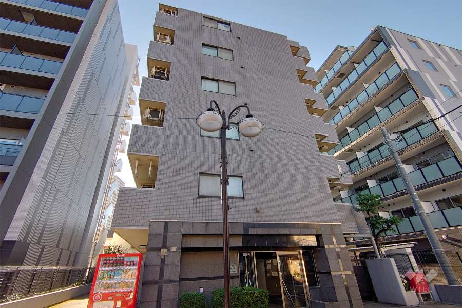 ルーブル西大井の外観（北東側から）