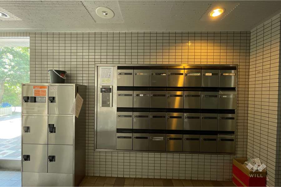 宅配ボックスと共用ポスト