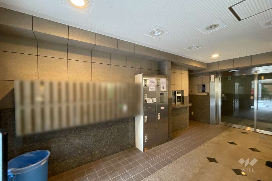 共用ポストと宅配ボックス