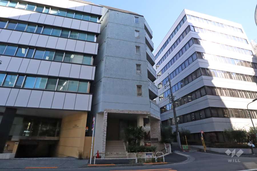 ユニハイツ池田山の外観(南西側から)