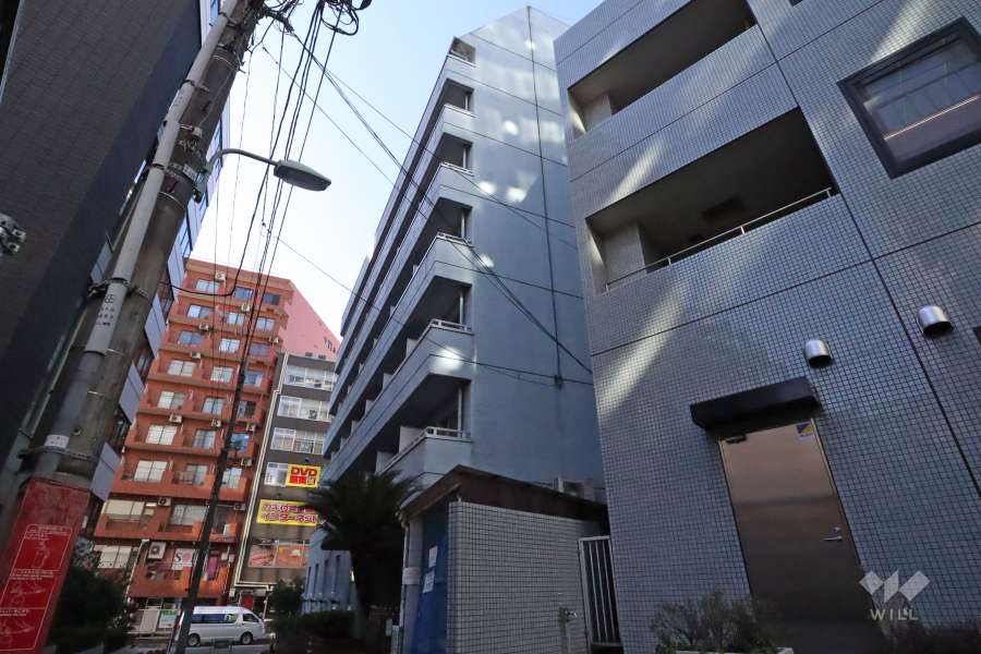 ユニハイツ池田山の外観(北東側から)