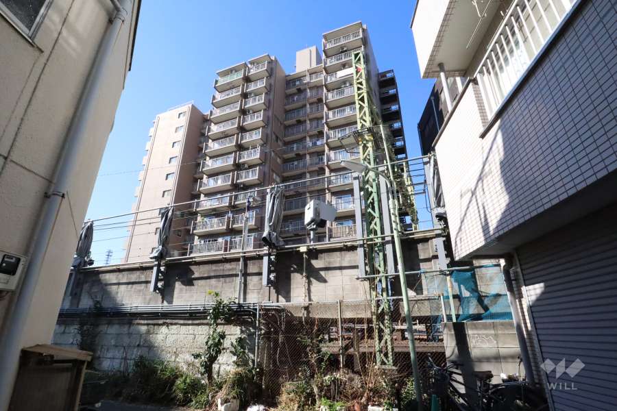 メガロン御殿山の外観(北東側から)
