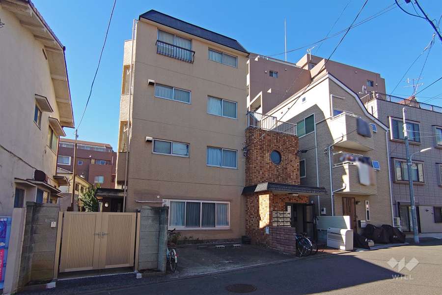 マイキャッスル戸越の外観（南東側から）