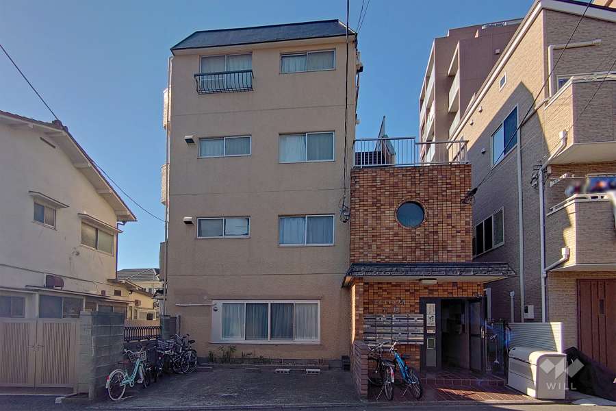 マイキャッスル戸越の外観（北東側から）