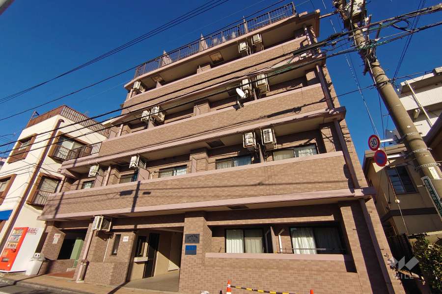 グランヴァン中延の外観（南西側から）