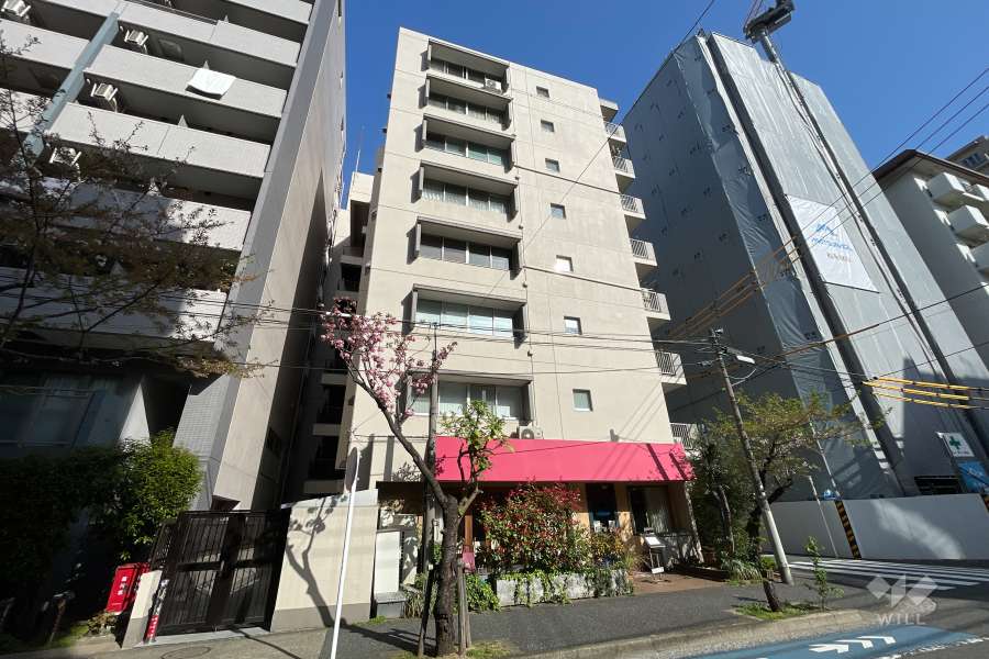 ライオンズマンション大森第２（品川区）の外観（北西側から）