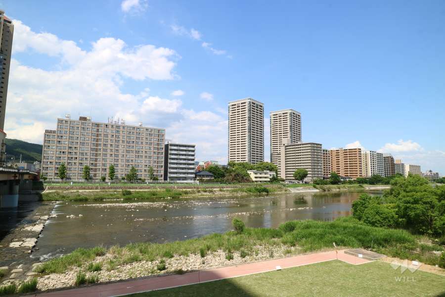 日興宝塚南口スカイマンションの遠景