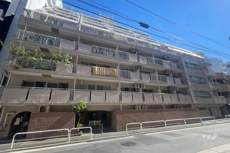 五反田コーポラスの外観（北西側から）