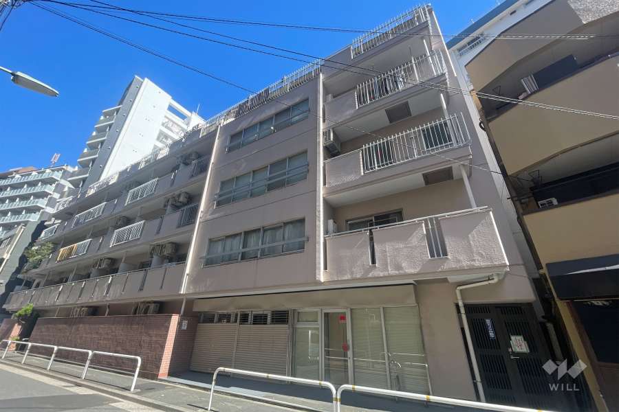 五反田コーポラスの外観（南西側から）