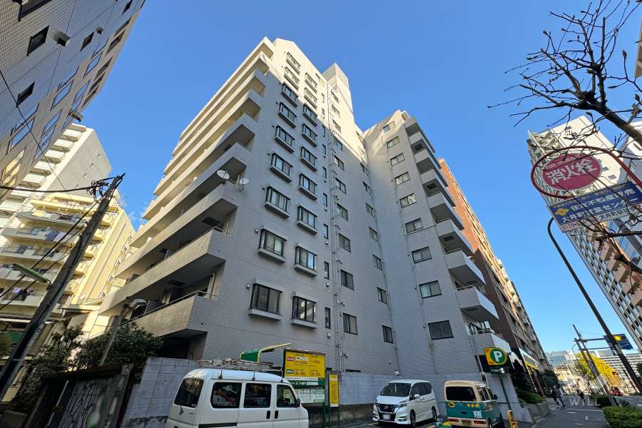 東大井シティハウスの外観（南西側から）