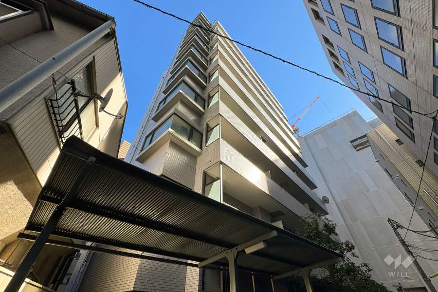 東大井シティハウスの外観（北西側から）