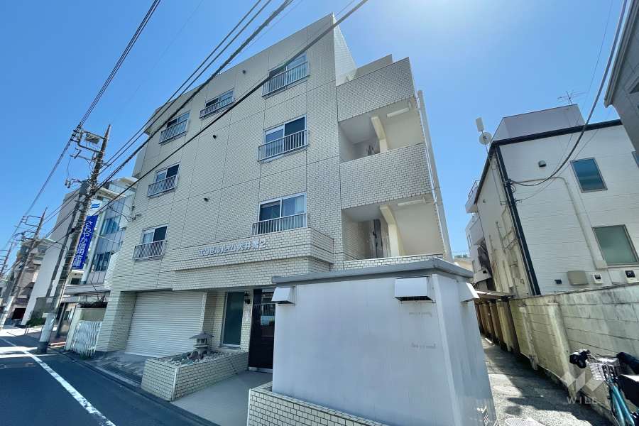 エンゼルハイム大井第2の外観（北側から）