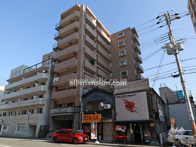グローバル尼崎立花の外観(南西側から)