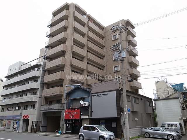 グローバル尼崎立花の外観（南西側から）