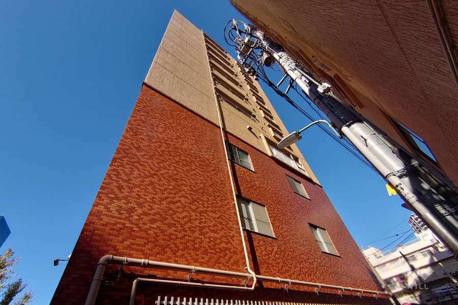 ブリリアンス五反田の外観（南東側から）